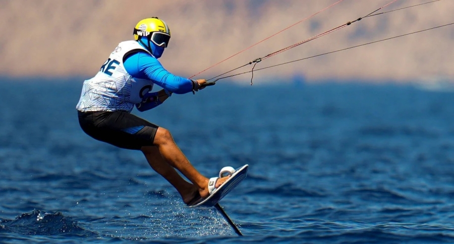 11ος Ο Κάμερον Αλέξανδρος Μαραμενίδης Στο Παγκόσμιο Πρωτάθλημα Formula Kite Του Κάλιαρι