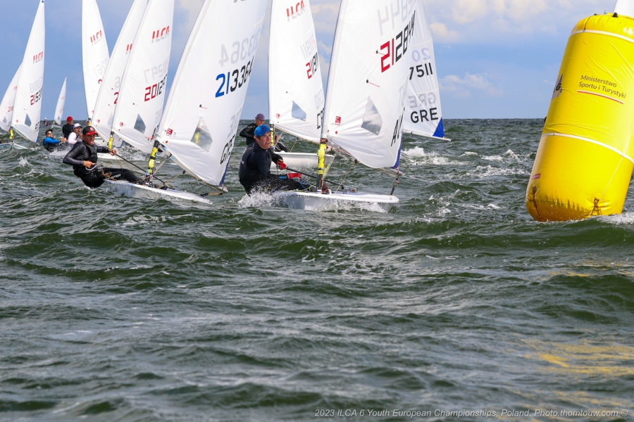 2023 ILCA 6 Youth European Championships , στην 4η θέση ο Θάνος Κυφίδης