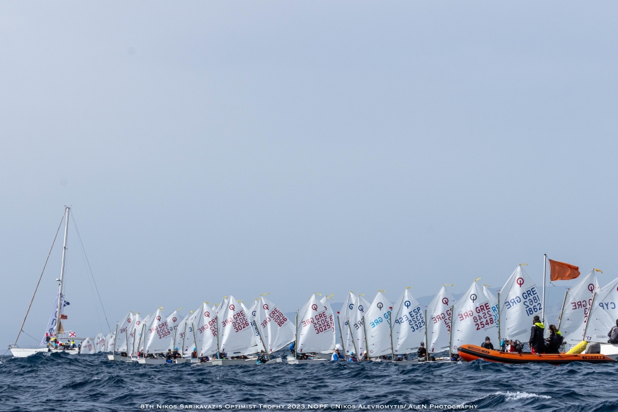 «8o Κύπελλο Optimist-Τρόπαιο Νίκος Σαρικαβάζης»: «Χρυσό» για τον Ν.Ο.Π.Φ.