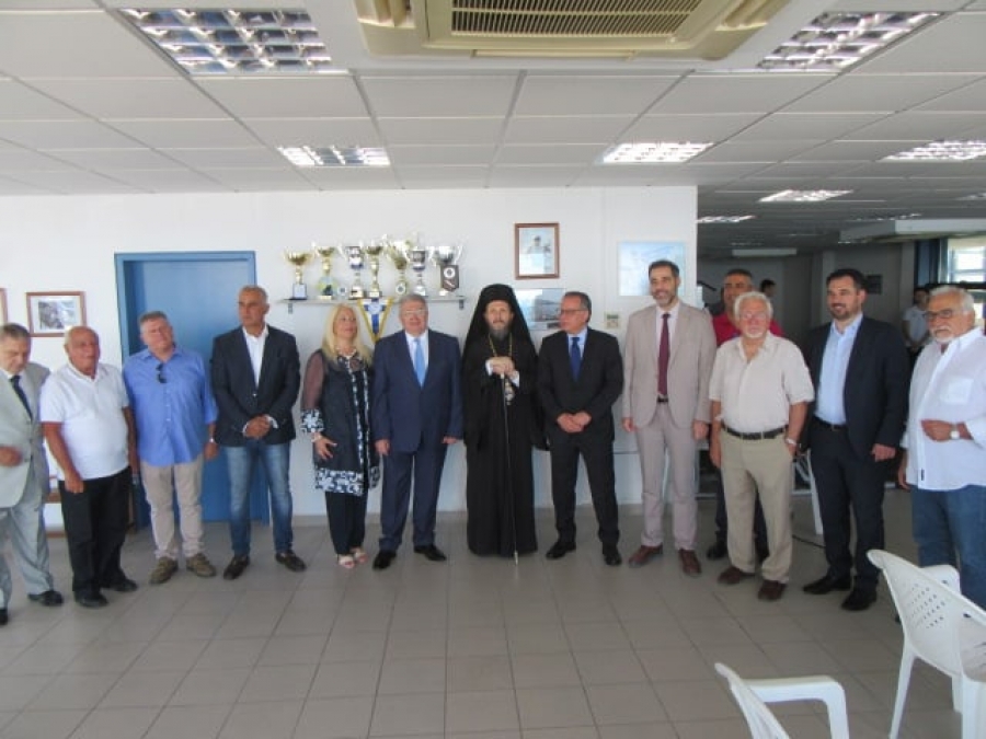 Αγιασμός στις νέες εγκαταστάσεις του Ε.Ν.Ο.Α.- Δελτίο Τύπου