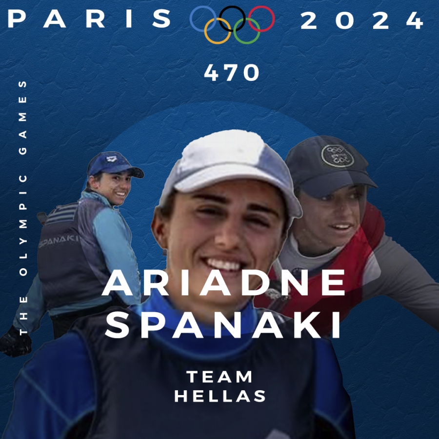 ΑΡΙΑΔΝΗ ΣΠΑΝΑΚΗ – Αθλήτρια Ολυμπιακών Αγώνων 470 – Παρίσι 2024