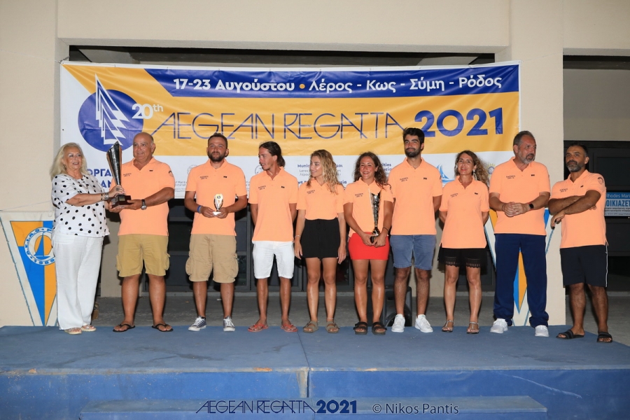 Αυλαία στην Aegean Regatta 2021 με νικητές τα σκάφη Baximus και Mousmoulo