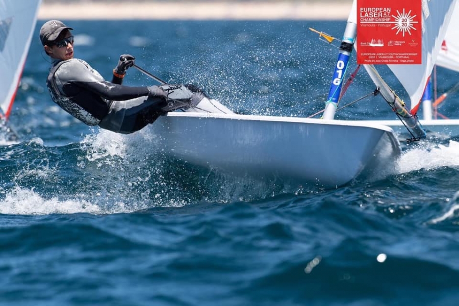 Χρυσό μετάλλιο ο Αναστάσης Γκαρίπης στο Ευρωπαϊκό  Laser 4.7 Youth U18