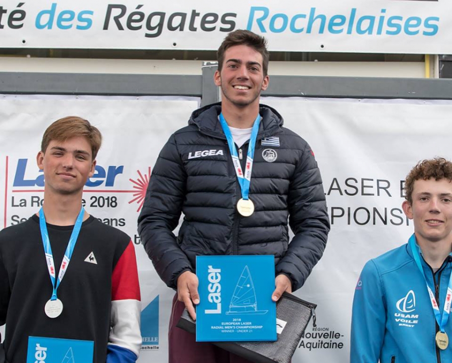 Χρυσό Μετάλλιο στην κατηγορία Laser Rdl U21