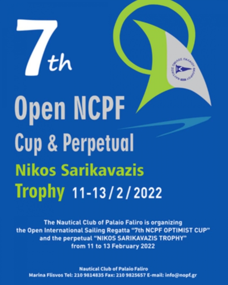 Δελτίο Τύπου ΝΟΠΦ – Πολυνίκης ο Ν.Ο.Π.Φ. στο «7o Κύπελλο Optimist-Τρόπαιο Νίκος Σαρικαβάζης»