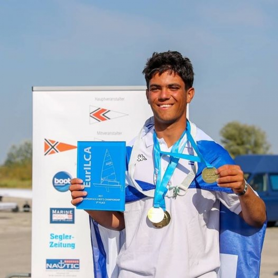 Δύο μετάλλια για τον Αλέξανδρο Ελευθεριάδη στο Παγκόσμιο Πρωτάθλημα Laser 4,7 !