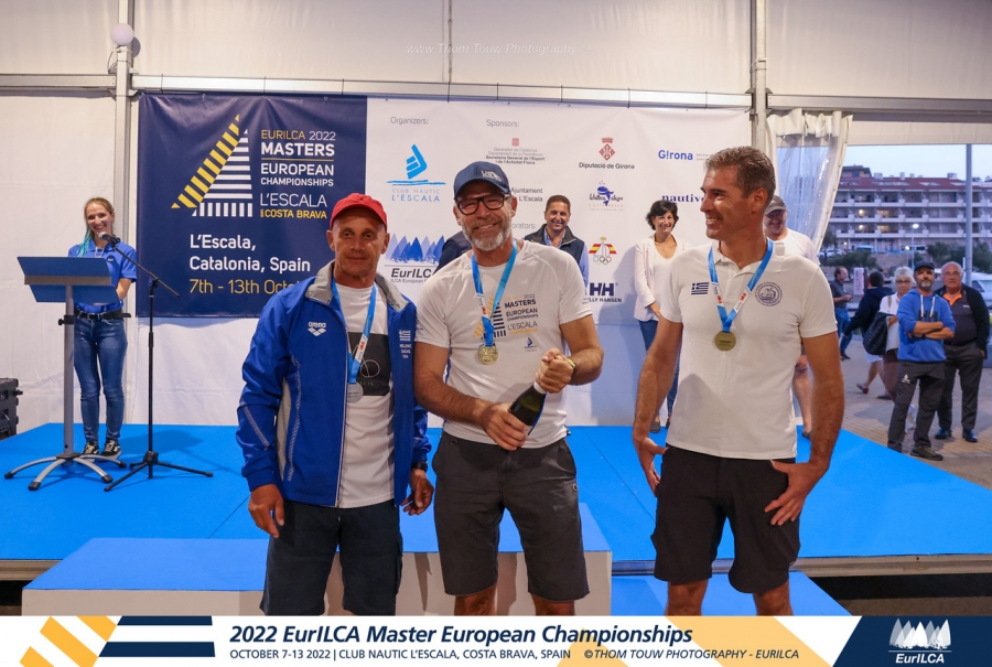 Ευρωπαϊκό Masters ILCA 6 & 7: Μετάλλια για Θεοδωράκη, Χατζησταματίου. 4ος ο Κόντης