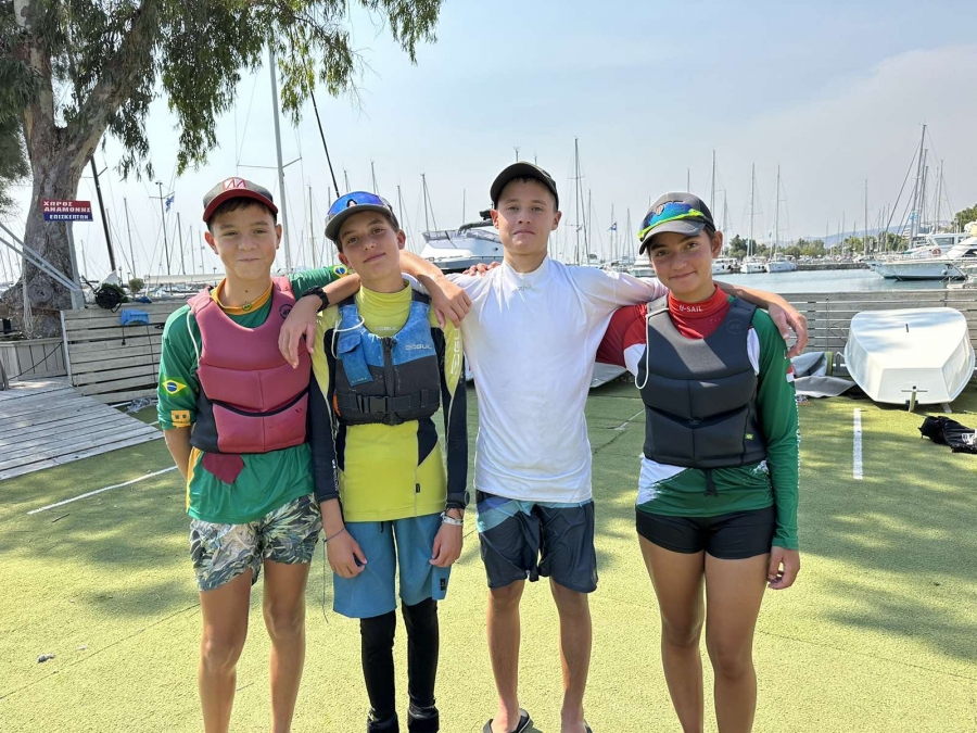 Ευρωπαϊκό πρωτάθλημα Ομαδικού Optimist 2023 – Η Ελληνική Ομάδα