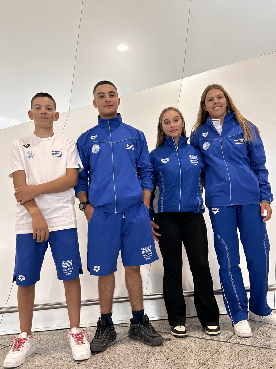 Η Εθνική Ελλάδος Ομαδικού Optimist στο Ευρωπαϊκό Πρωτάθλημα Ομαδικού στο Μονακό