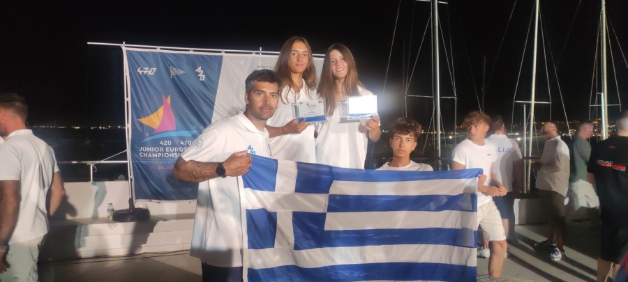 Ιστορία έγραψαν τα κορίτσια μας U17 & U15 στο Ευρωπαϊκό Πρωτάθλημα 420 στη Θεσσαλονίκη