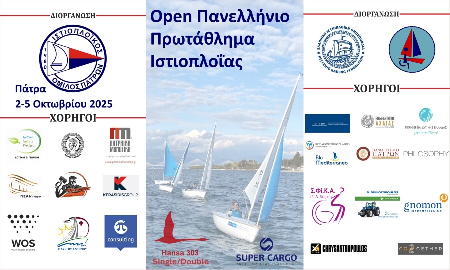 LIVESTREAMING – Open Πανελλήνιο Πρωτάθλημα HANSA 303 Single & Double