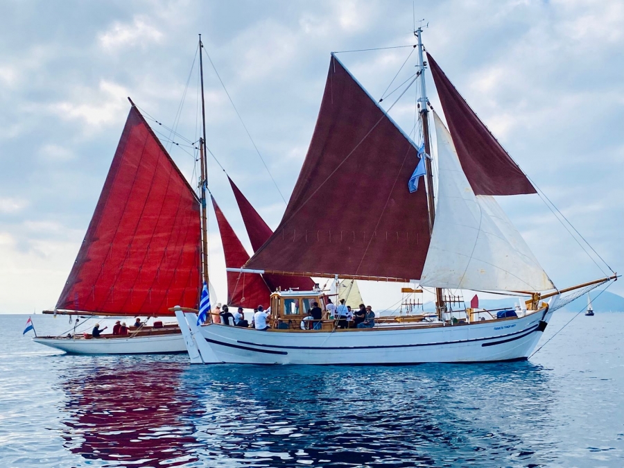 Μαγική Εικόνα Η Πρώτη Γιορτή Των Ξύλινων Σκαφών Που Διοργάνωσε Άψογα Ο Ν.Ο. Αμφιθέας