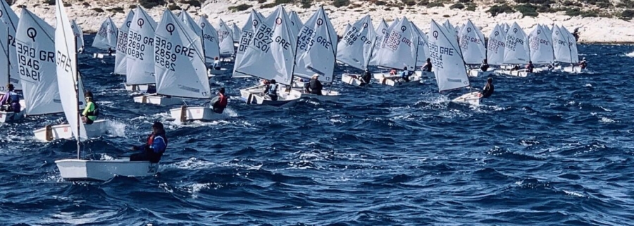 Medal Race Optimist από το Ναυτικό Oμιλο Βουλιαγμένης