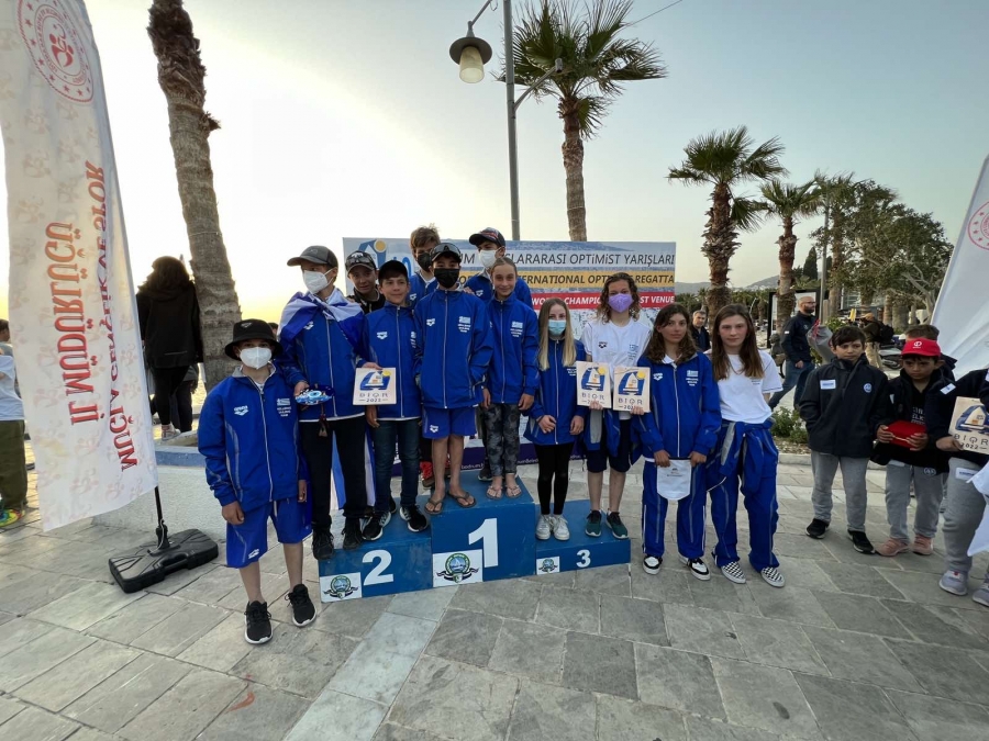 Μεγάλη Επιτυχία της Εθνικής Ομάδας Optimist στο Διεθνή Αγώνα 10th Bodrum BIOR 2022