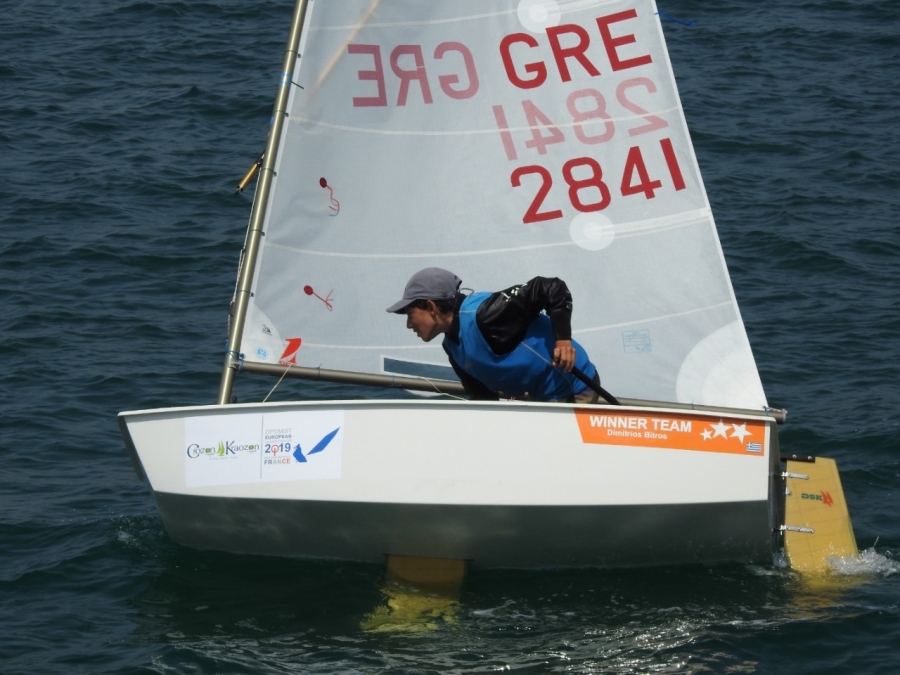 Ο Δημήτρης Μπίτρος κατέκτησε το αργυρό μετάλλιο στο Ευρωπαϊκό Πρωτάθλημα Optimist