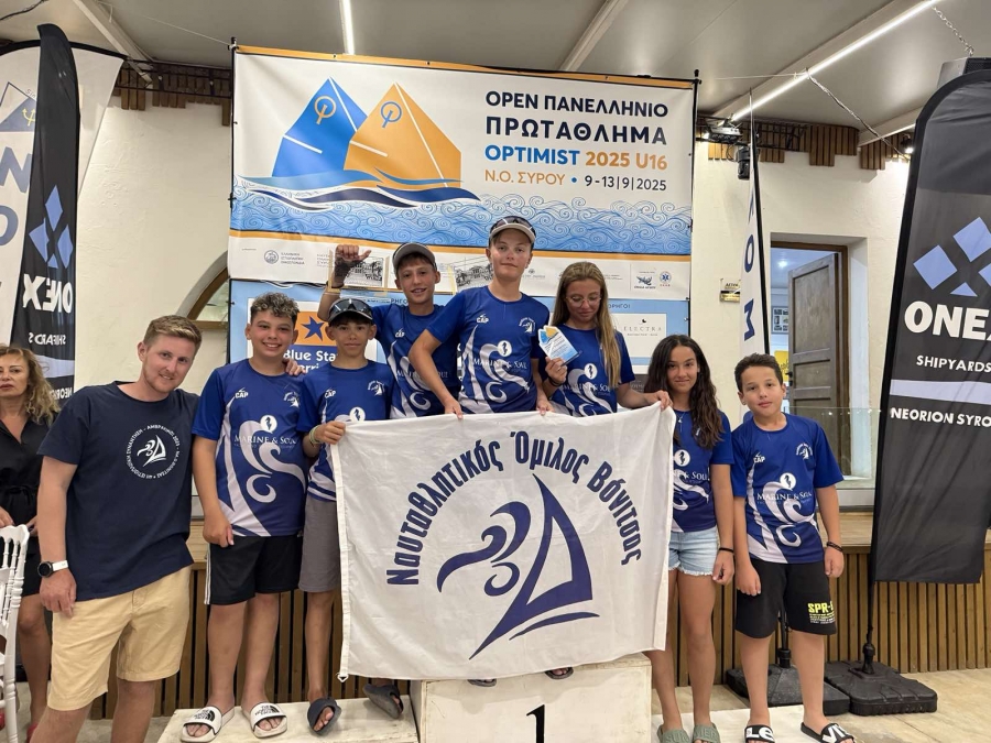Ο Παγκόσμιος Πρωταθλητής 2025 Νίκος Παππάς Κατέκτησε Το Open Πανελλήνιο Πρωτάθλημα Optimist U16 Της Σύρου