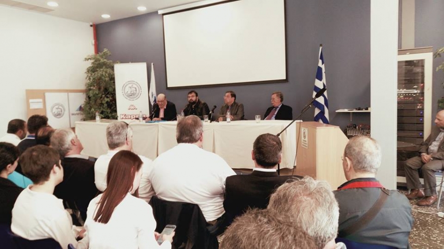 Ο Υφυπουργός Αθλητισμού Γιώργος  Βασιλειάδης στη Γ.Σ. της Ε.Ι.Ο.