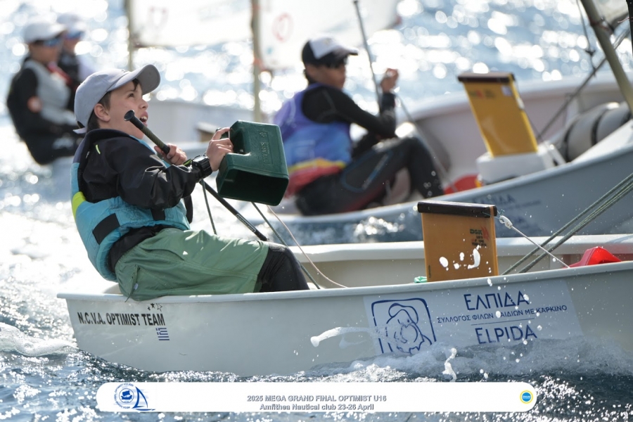 Οι Εθνικές Ομάδες Optimist & Ilca4 – Μεγάλη η χαρά των Ιστιοπλόων που έτρεξαν με την “Ελπίδα”