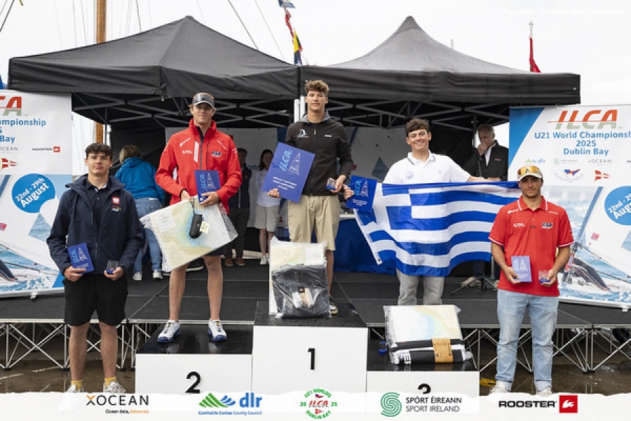 Παγκόσμιο Πρωτάθλημα Ilca7 U21:Χάλκινα μετάλλια για τον Θάνο Κυφίδη και τον Διαμαντή Πετριανό