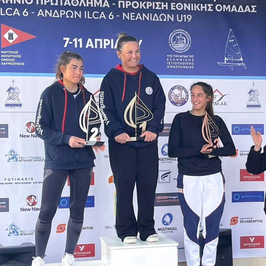 Πανελλήνιο Πρωτάθλημα Ilca 6 -Οι νικητές