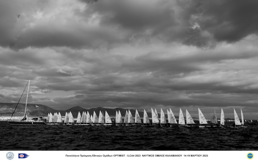 Πρόκριση Εθνικής Ομάδας ILCA 4 , Ναυτικός Όμιλος Καλαμακίου, 15-19/03/2023