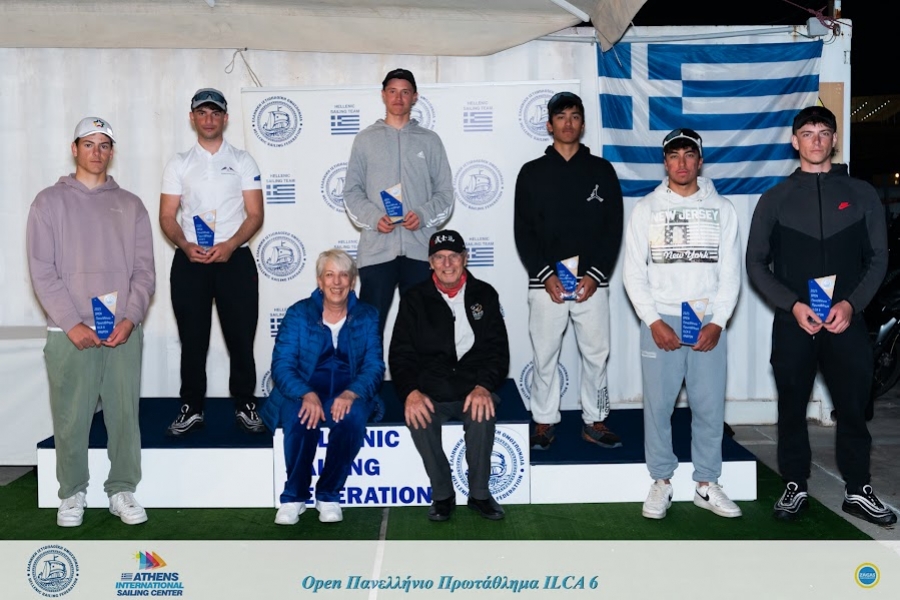 Πρωταθλητής Ελλάδος στο Open Πανελλήνιο Πρωτάθλημα Ilca 6 ο Βομβύλας του Α.Ν.Ο. Γλυφάδας