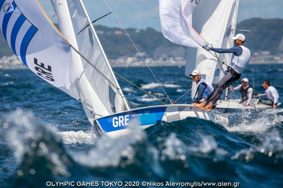 Σε τροχιά μεταλλίου στα 470 οι αθλητές μας Μάντης-Καγιαλής