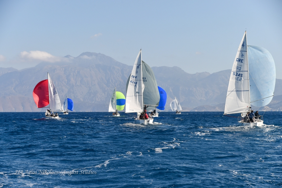 Στο πλήρωμα του σκάφους ΕΥΝΙΚΗ από τον Άγιο Νικόλαο το πανελλήνιο πρωτάθλημα J24