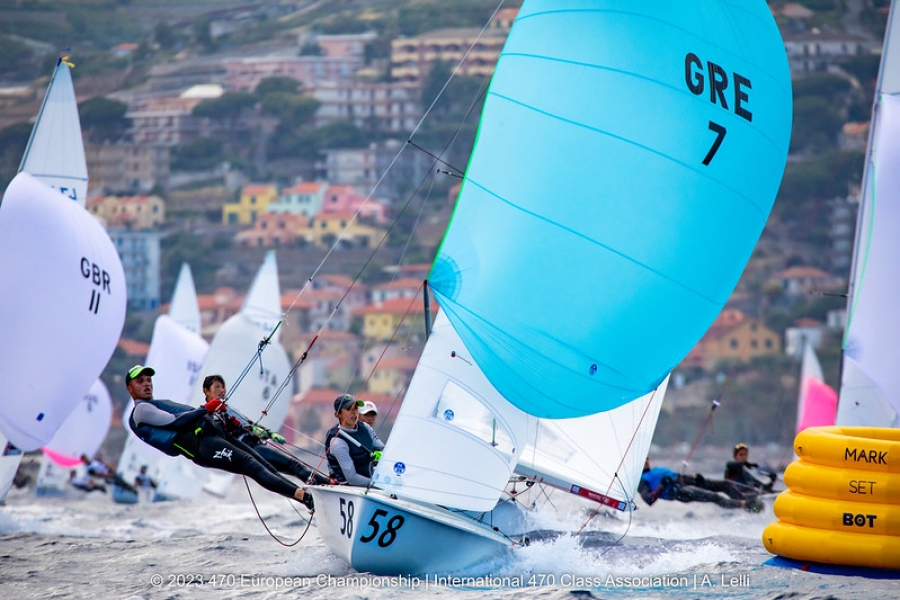 Στον Χρυσό Στόλο του Ευρωπαϊκού 470 η Αριάδνη & ο Οδυσσέας Σπανάκης