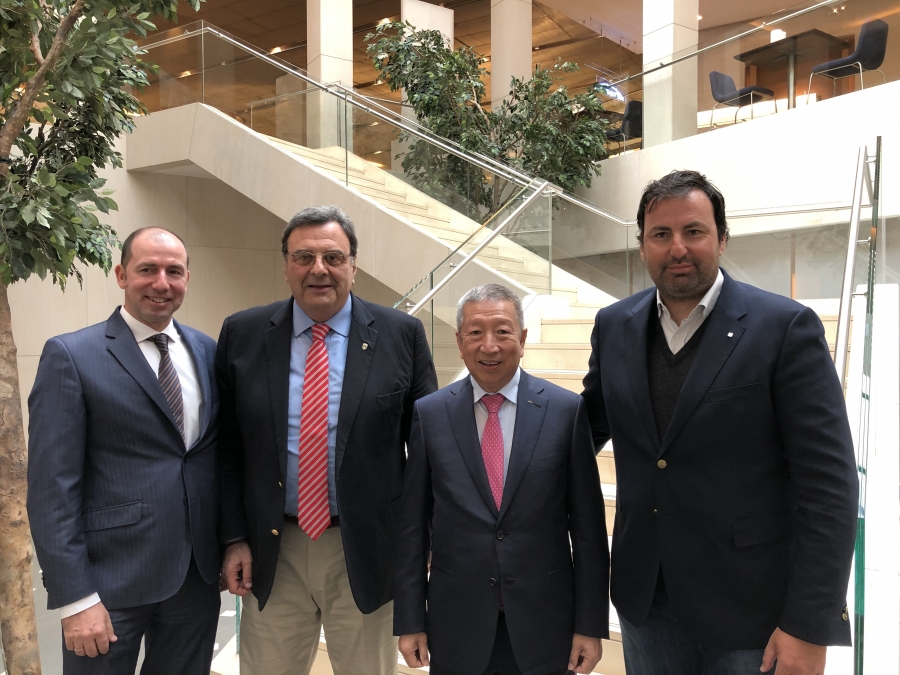 Συνάντηση της ΕΙΟ με τον Αντιπρόεδρο της ΔΟΕ  για τις Ολυμπιακές κλάσεις Ιστιοπλοΐας