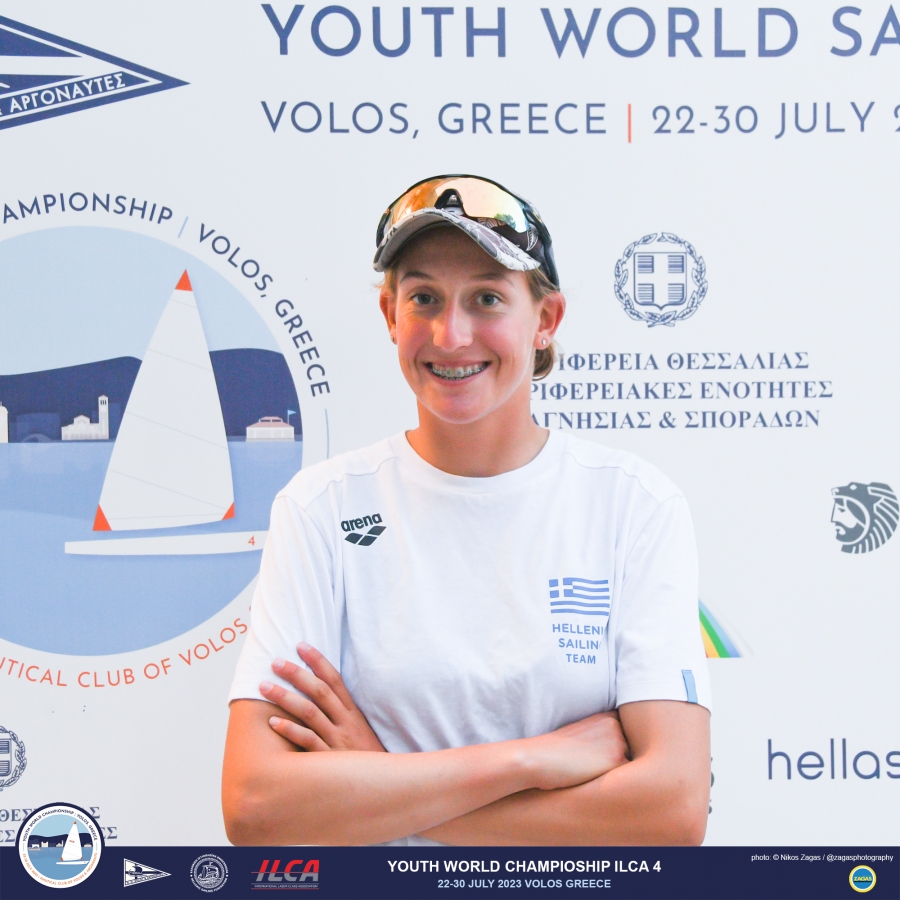 Συνέντευξη της Παγκόσμιας Πρωταθλήτριας Ilca 4 Ερμιόνης Γκίκα