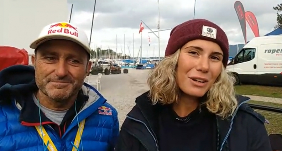 Συνέντευξη του Ιορδάνη Πασχαλίδη και της Μυρτούς Παπαδοπούλου στο Ευρωπαϊκό Πρωτάθλημα Nacra 2020 στην Αυστρία