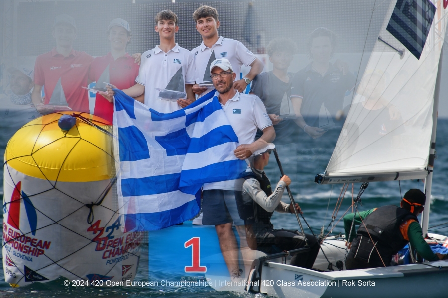 Θρίαμβος των Ελλήνων Ιστιοπλόων στο Ευρωπαϊκό Πρωτάθλημα 420- 18 Μετάλλια