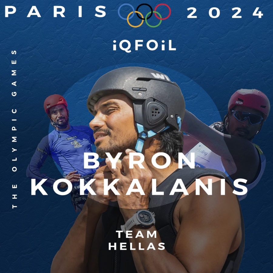 ΒΥΡΩΝ ΚΟΚΚΑΛΑΝΗΣ – Αθλητής Ολυμπιακών Αγώνων iQFOiL – Παρίσι 2024